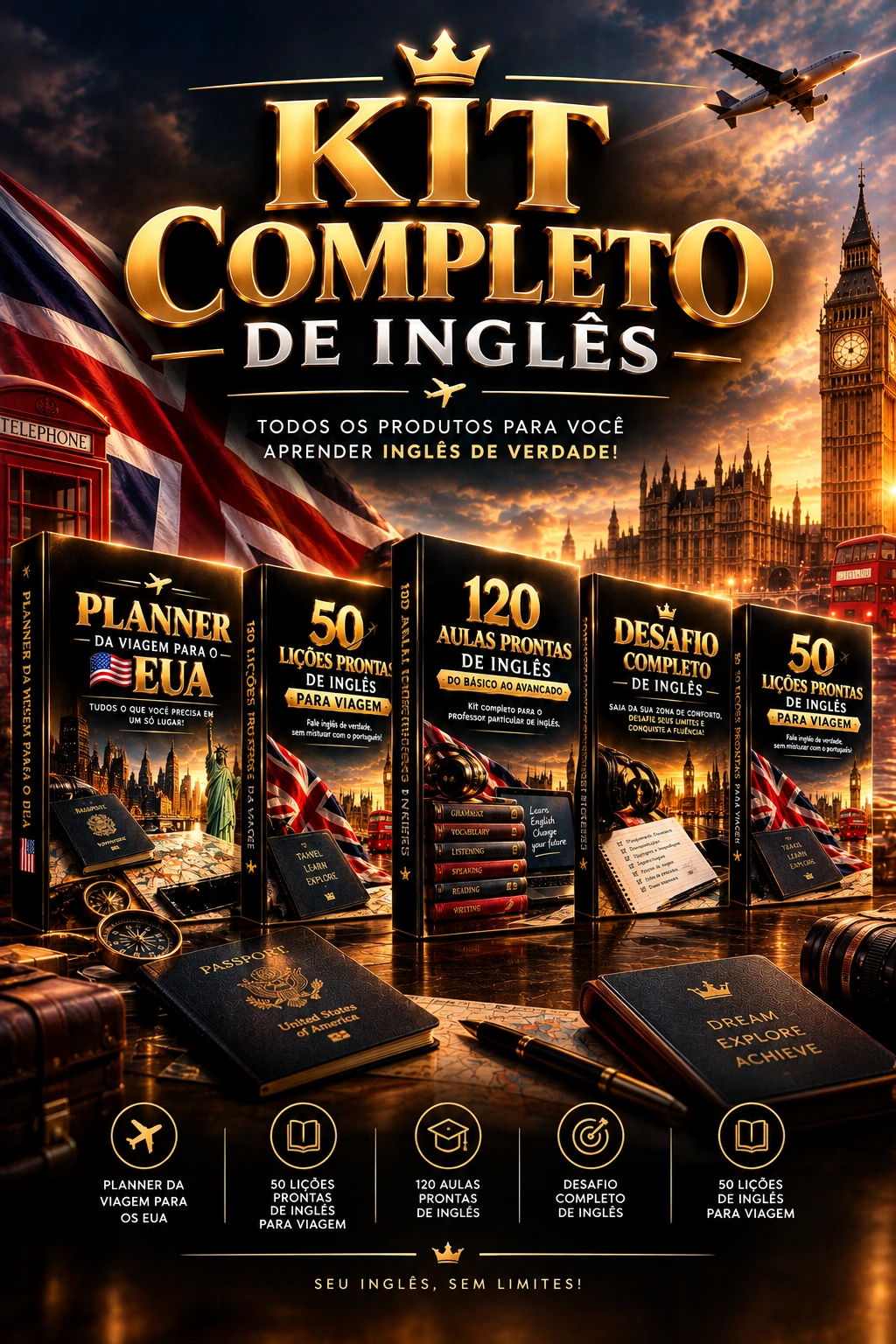 Kit Completo Inglês